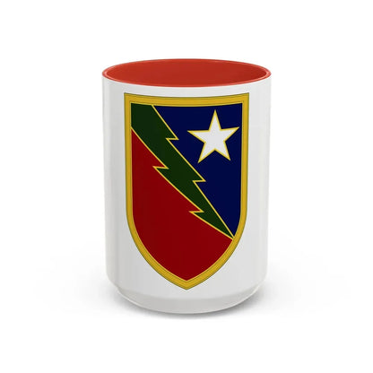 136 Maneuver Enhancement Brigade 3 (U.S. Army) Accent Coffee Mug 15oz Red - Go Mug Yourself