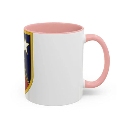 136 Maneuver Enhancement Brigade 3 (U.S. Army) Accent Coffee Mug - Go Mug Yourself