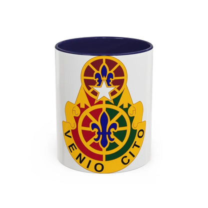 136 Maneuver Enhancement Brigade (U.S. Army) Accent Coffee Mug 11oz Navy - Go Mug Yourself