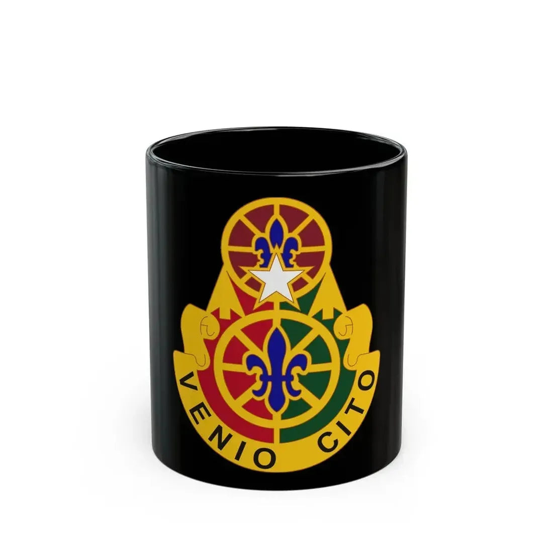 136 Maneuver Enhancement Brigade (U.S. Army) Black Coffee Mug 11oz - Go Mug Yourself