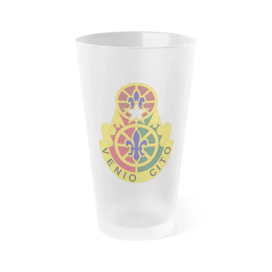 136 Maneuver Enhancement Brigade (U.S. Army) Frosted Pint Glass 16oz Default Title - Go Mug Yourself