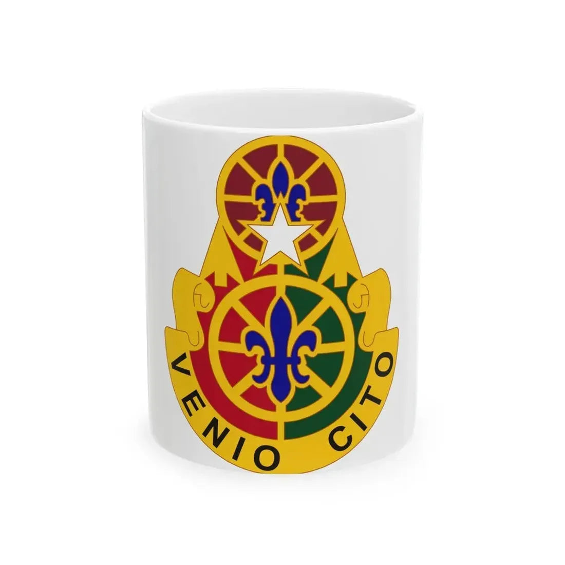 136 Maneuver Enhancement Brigade (U.S. Army) White Coffee Mug 11oz - Go Mug Yourself