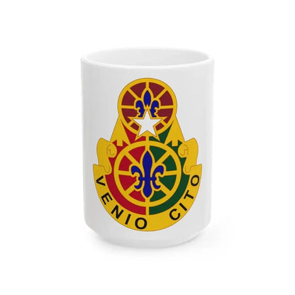 136 Maneuver Enhancement Brigade (U.S. Army) White Coffee Mug 15oz - Go Mug Yourself