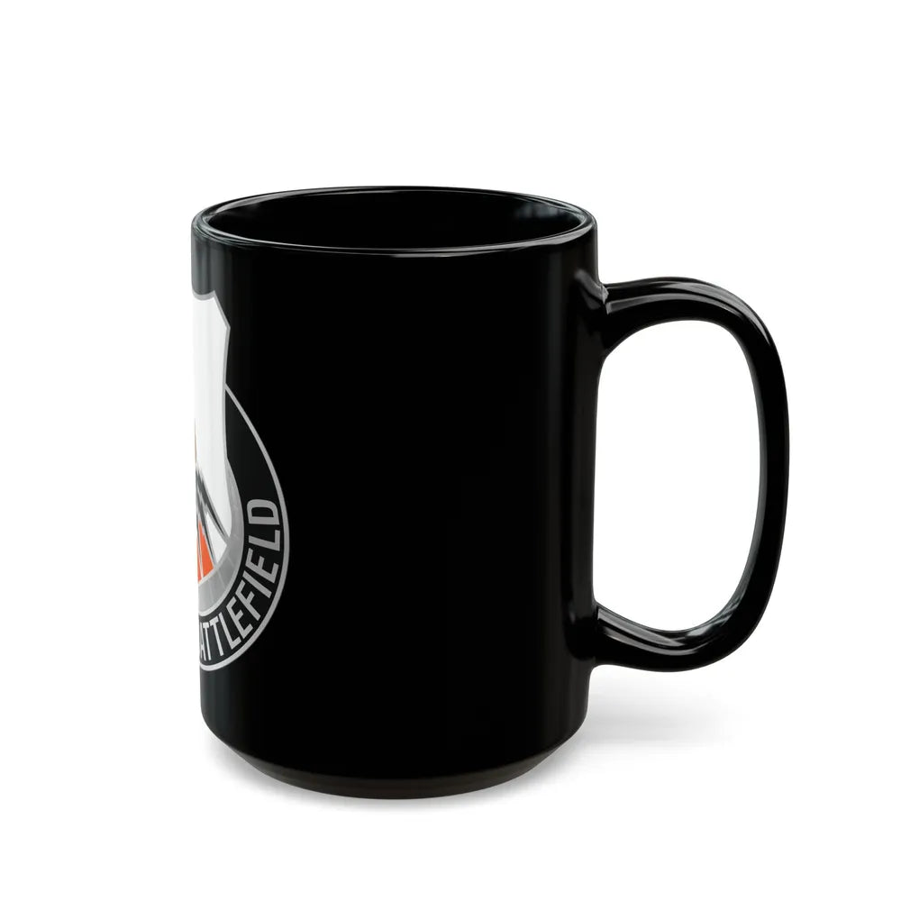 136 Signal Battalion (U.S. Army) Black Coffee Mug-Go Mug Yourself