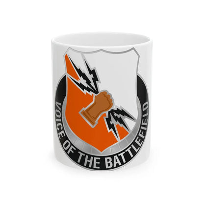 136 Signal Battalion (U.S. Army) White Coffee Mug-11oz-Go Mug Yourself