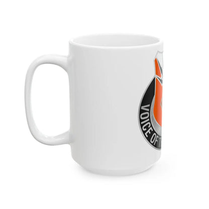 136 Signal Battalion (U.S. Army) White Coffee Mug-Go Mug Yourself