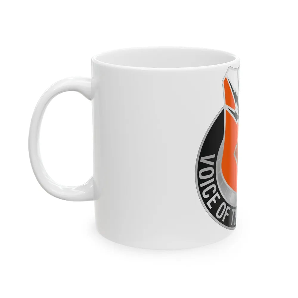 136 Signal Battalion (U.S. Army) White Coffee Mug-Go Mug Yourself