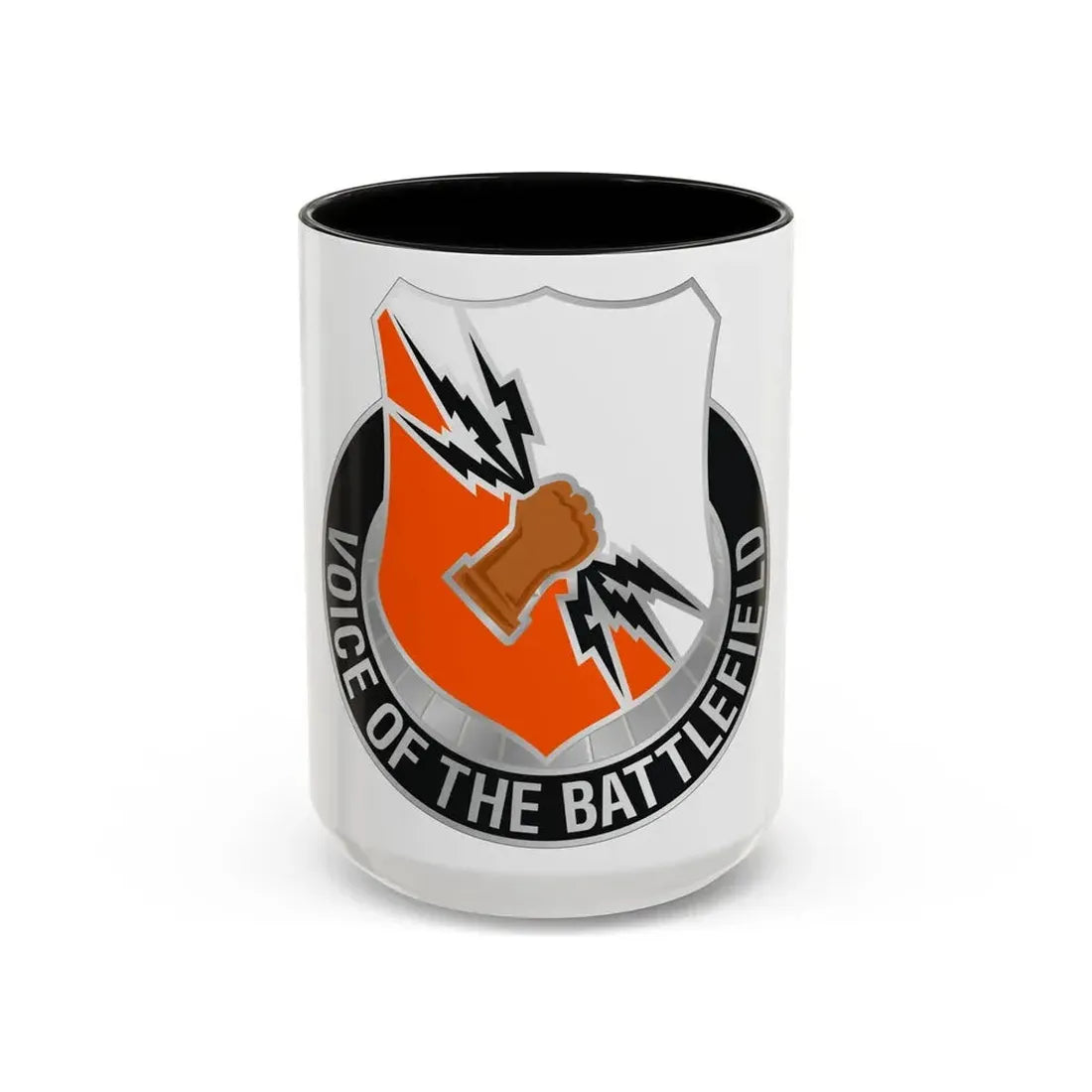 136 Signal Battalion (U.S. Army) Accent Coffee Mug 15oz Black - Go Mug Yourself