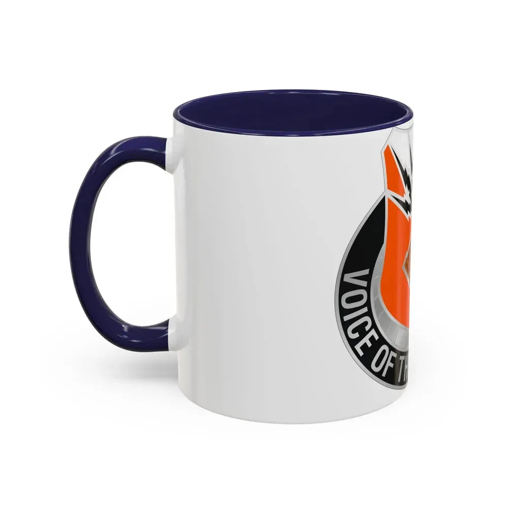 136 Signal Battalion (U.S. Army) Accent Coffee Mug - Go Mug Yourself