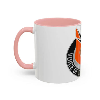 136 Signal Battalion (U.S. Army) Accent Coffee Mug - Go Mug Yourself