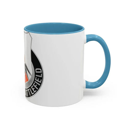 136 Signal Battalion (U.S. Army) Accent Coffee Mug - Go Mug Yourself