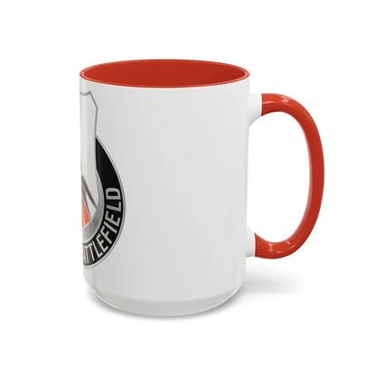 136 Signal Battalion (U.S. Army) Accent Coffee Mug - Go Mug Yourself