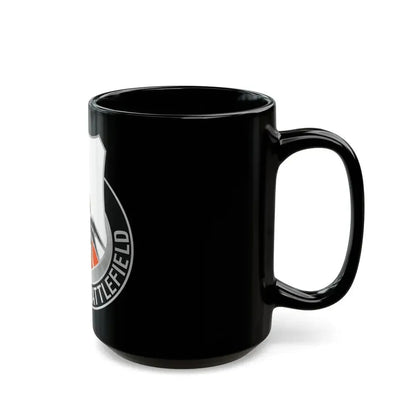 136 Signal Battalion (U.S. Army) Black Coffee Mug - Go Mug Yourself