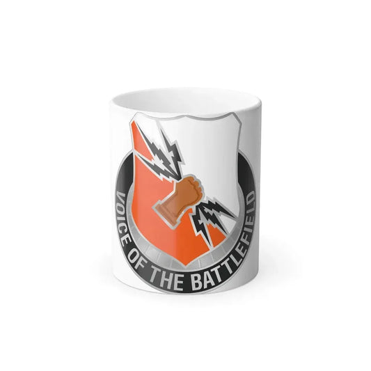 136 Signal Battalion (U.S. Army) Color Changing Coffee Mug 11oz - Go Mug Yourself