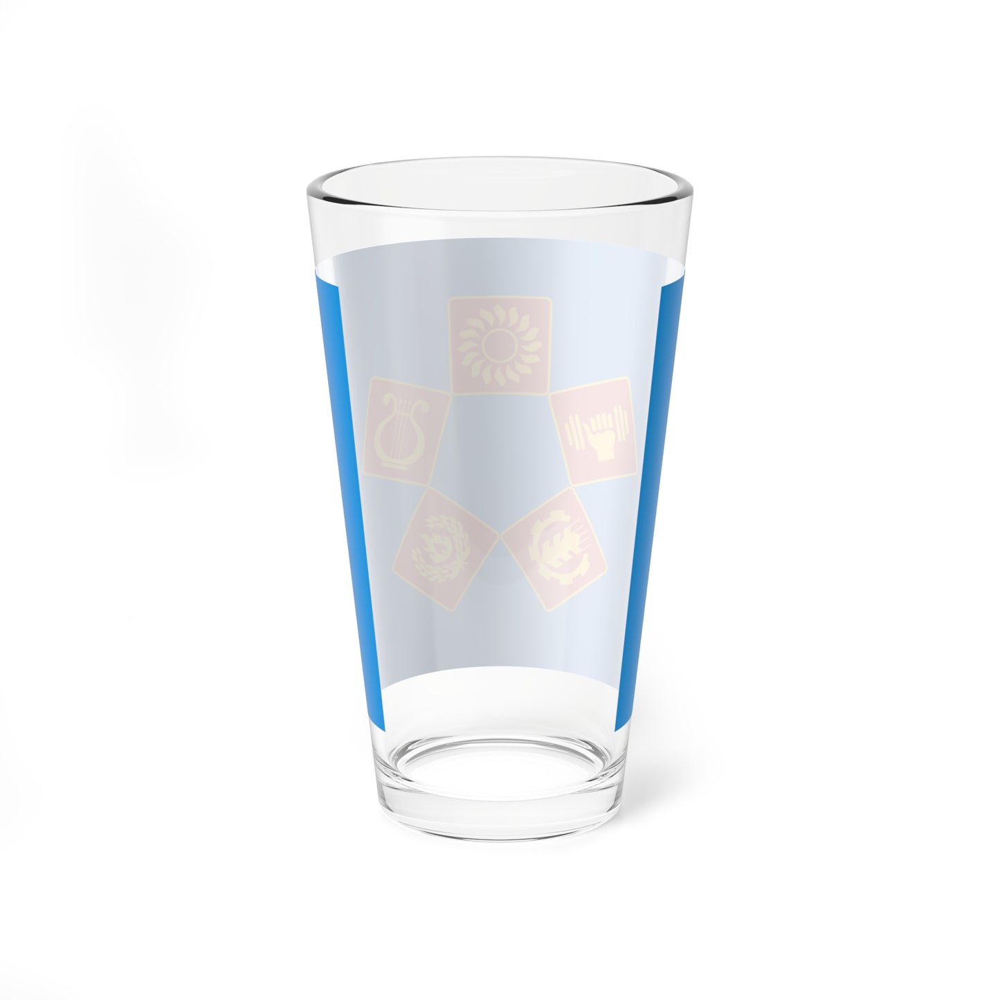 Flag of Lyuberetsky rayon Moscow oblast (Russia) Pint Glass 16oz