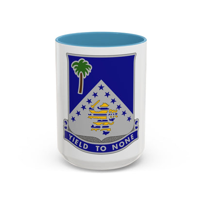 125th Infantry Regiment (U.S. Army) Accent Coffee Mug