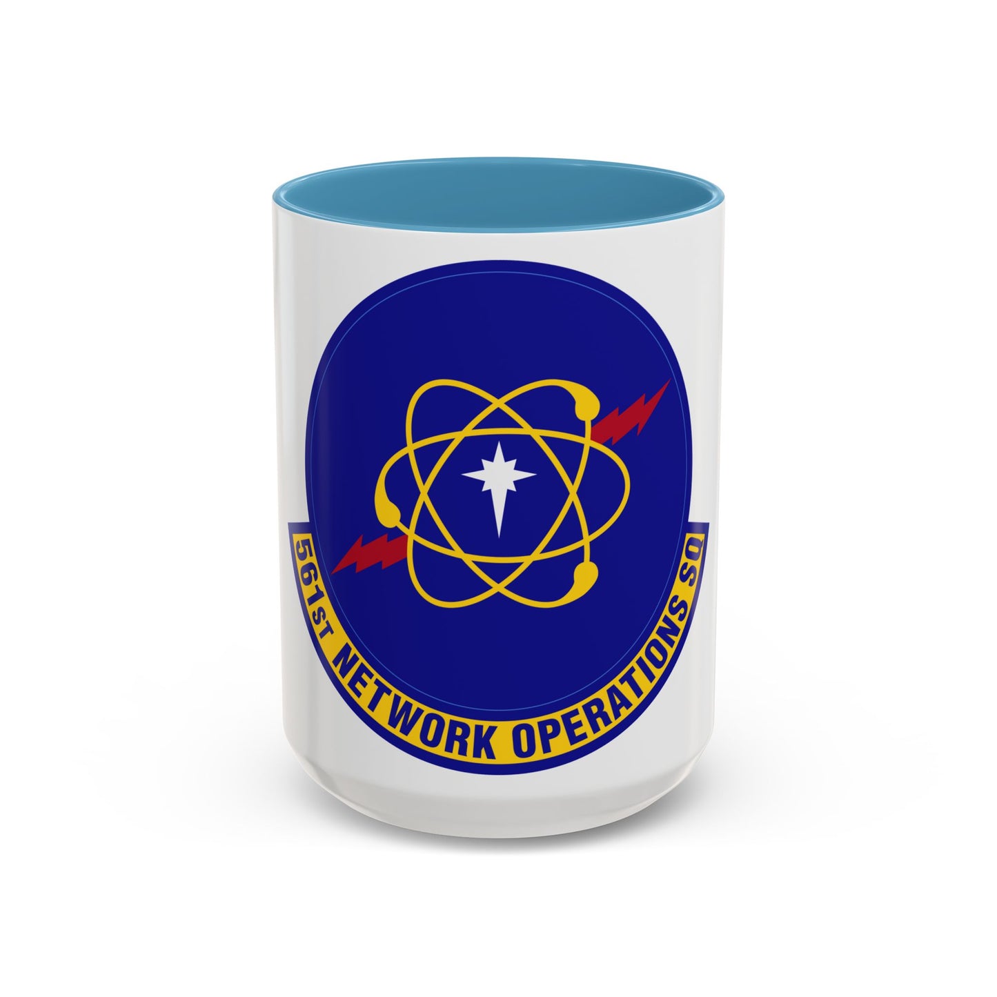 561 Network Operations Squadron ACC (U.S. Air Force) Accent Coffee Mug