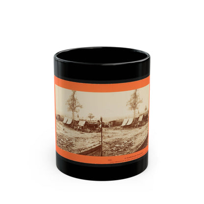 A Confederate Redoubt (U.S. Civil War) Black Coffee Mug