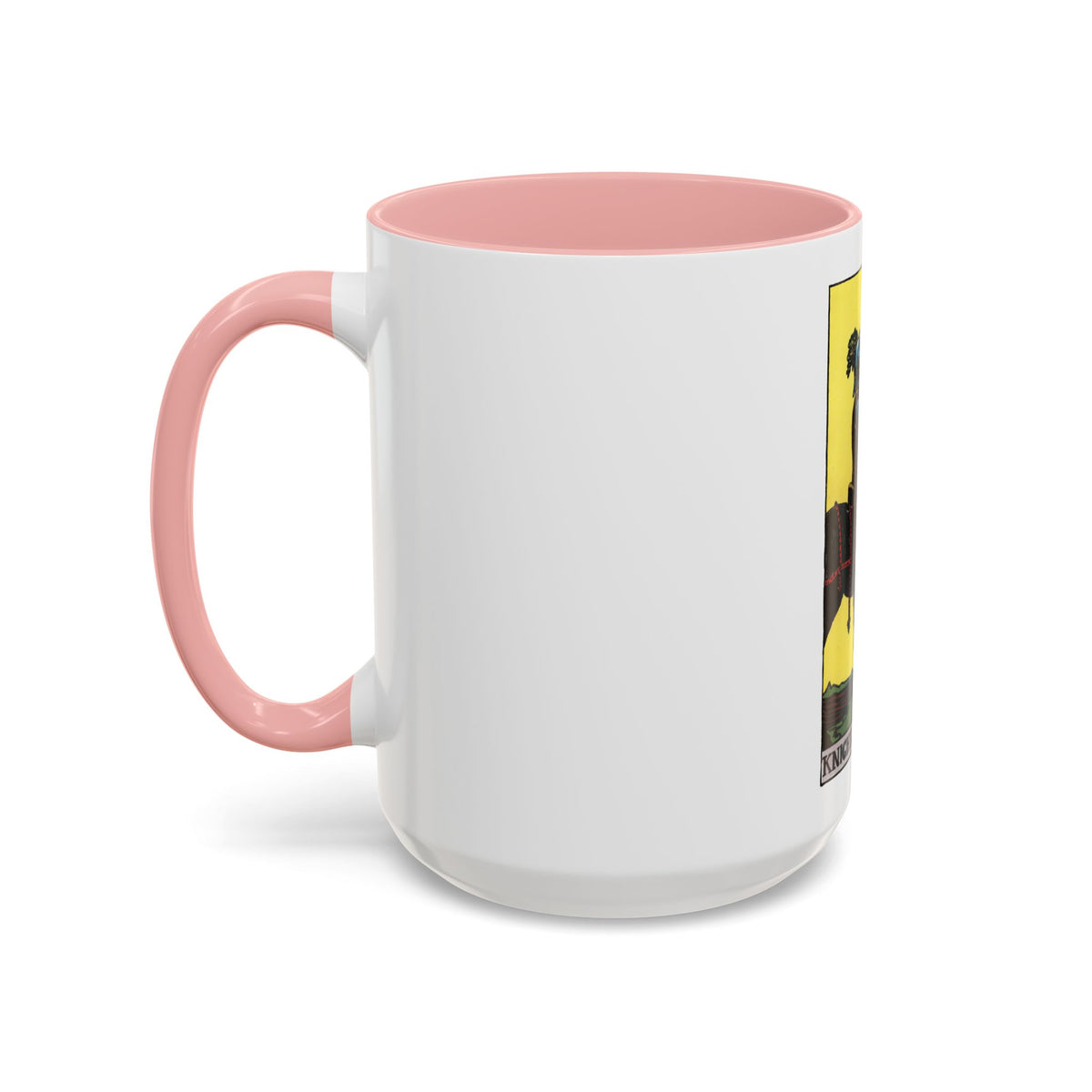 The Knight of Pentacles (Tarot Card) Accent Coffee Mug