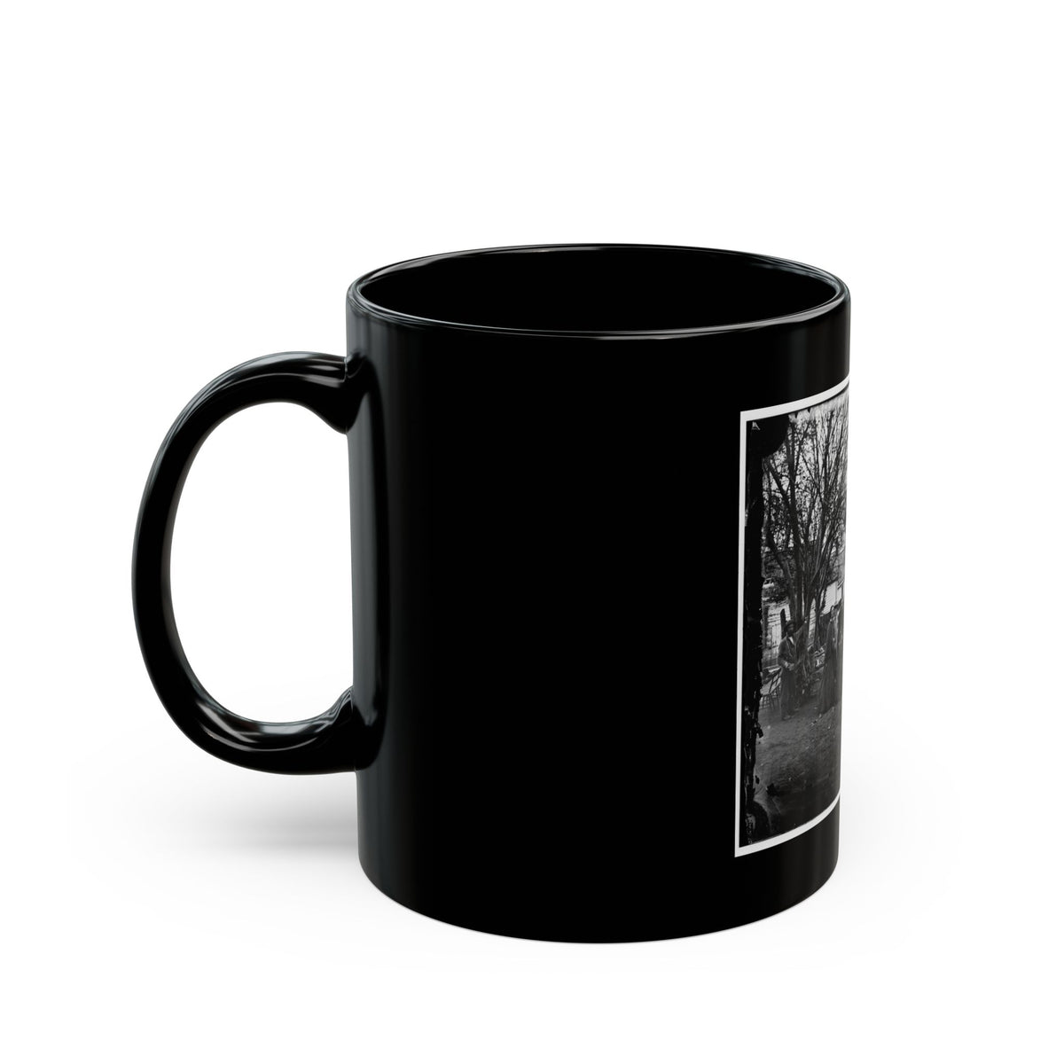 Fredericksburg, Va. Nurses And Officers Of The U.S. Sanitary Commission (U.S. Civil War) Black Coffee Mug