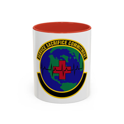 28 Operational Medical Readiness Squadron AFGSC (U.S. Air Force) Accent Coffee Mug