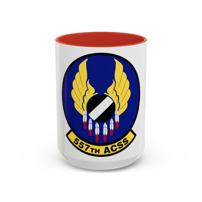 557th Aircraft Sustainment Squadron (U.S. Air Force) Accent Coffee Mug