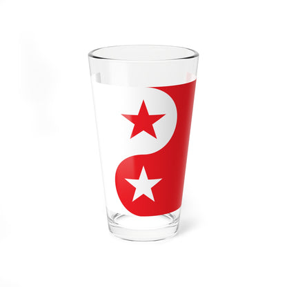 Proposed flag for Hong Kong SAR 012 (China) Pint Glass 16oz