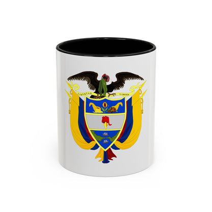 Coat of arms of Colombia 3 - Accent Coffee Mug