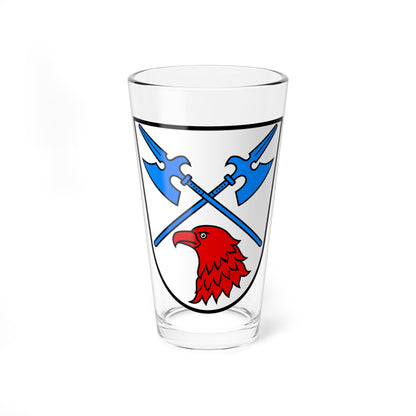 DEU Alling COA (Germany) (Coat of Arms) Pint Glass 16oz