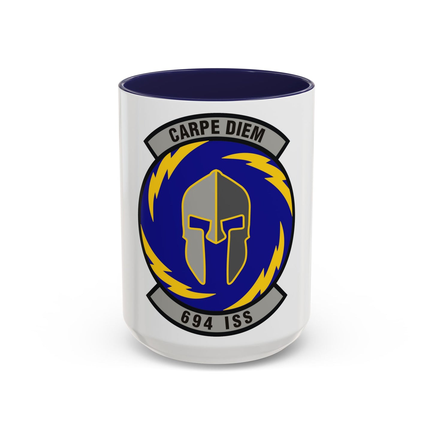 694th Intelligence Support Squadron (U.S. Air Force) Accent Coffee Mug