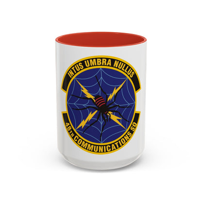 48th Communications Squadron (U.S. Air Force) Accent Coffee Mug