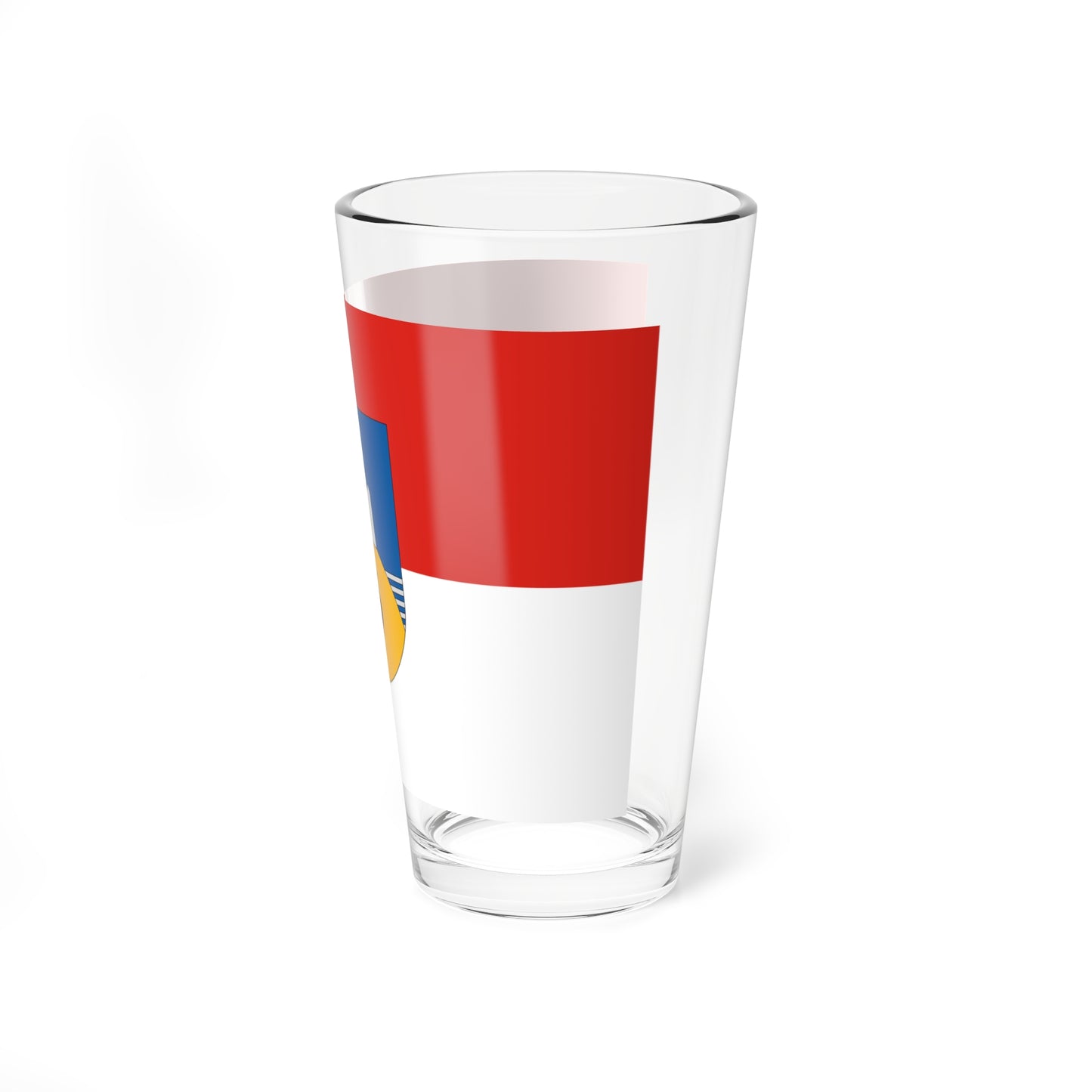 Flag of Gor Hungary (Hungary) Pint Glass 16oz