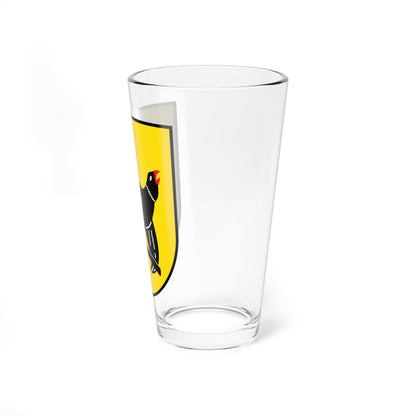 Wappen Landkreis Freudenstadt (Germany) (Coat of Arms) Pint Glass 16oz