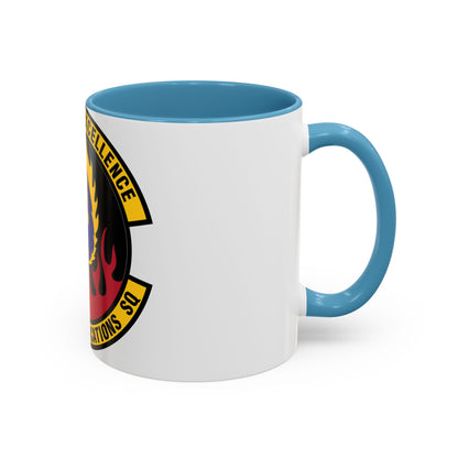 435th Communications Squadron (U.S. Air Force) Accent Coffee Mug