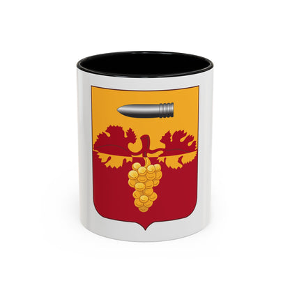564th Field Artillery Battalion v2 (U.S. Army) Accent Coffee Mug