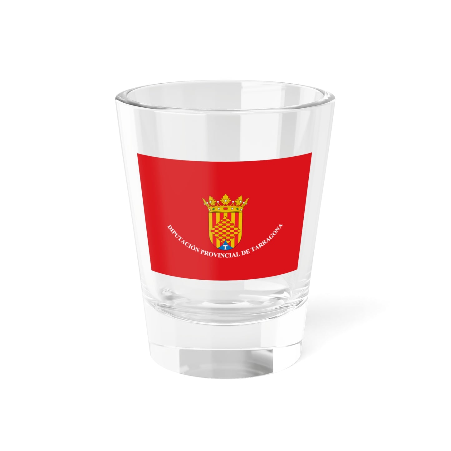 Flag of Tarragona Spain - Shot Glass 1.5oz