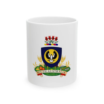 Coat of arms of South Australia - White Coffee Mug