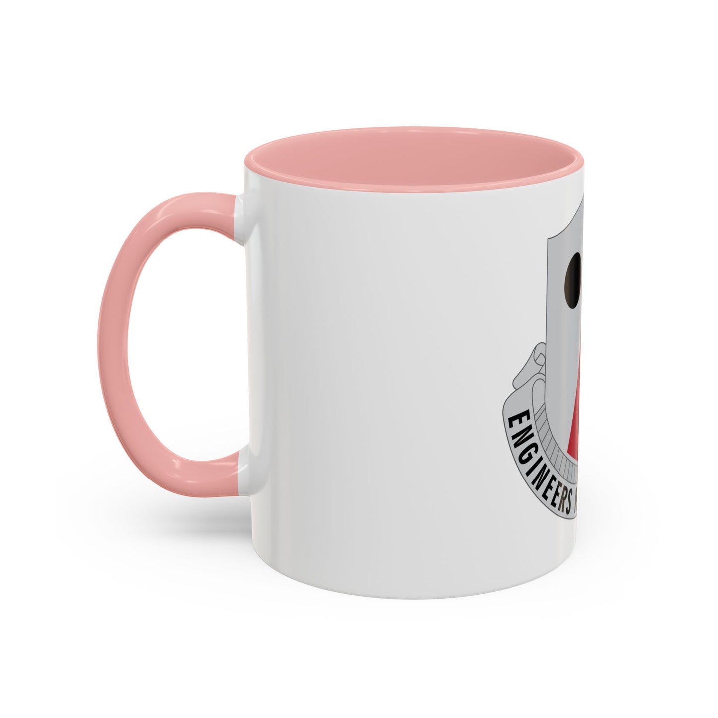 980 Engineer Battalion (U.S. Army) Accent Coffee Mug