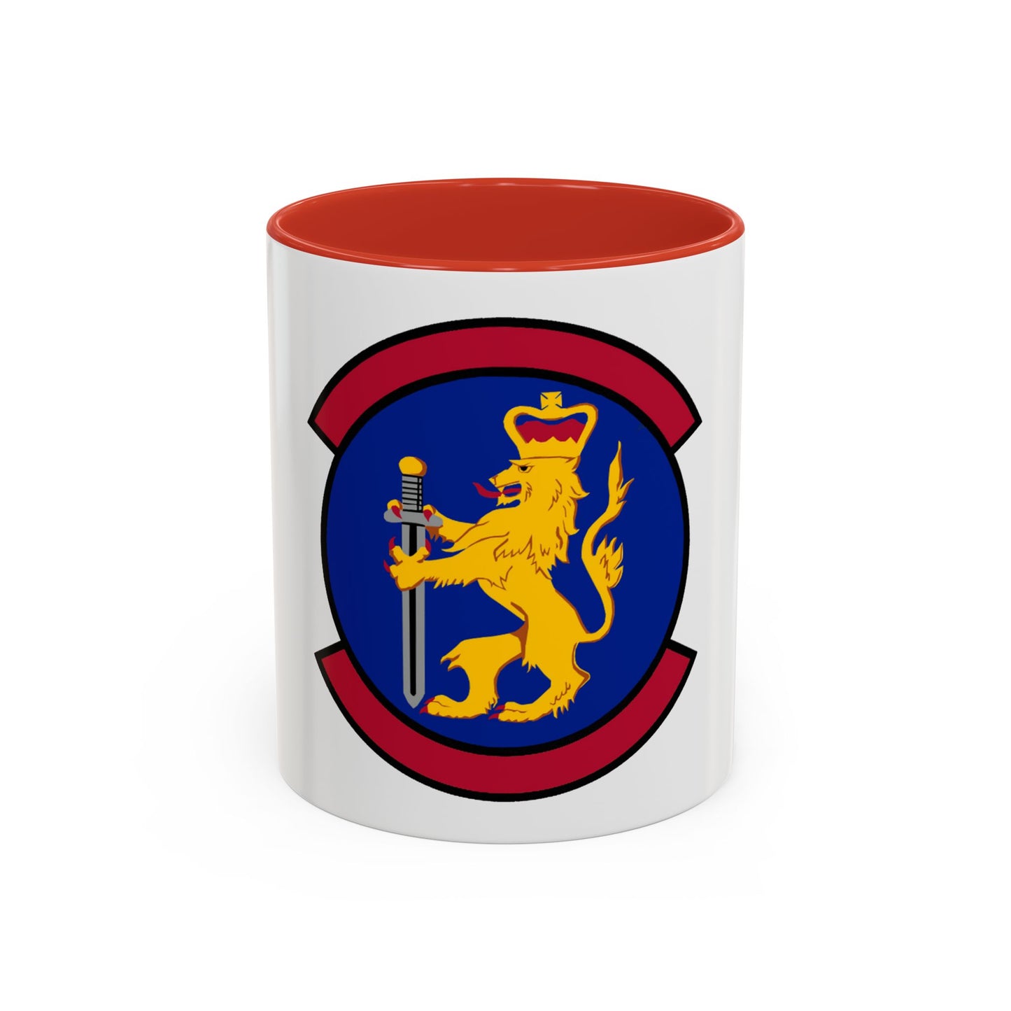 100 Security Forces Squadron USAFE (U.S. Air Force) Accent Coffee Mug