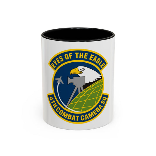 4 Combat Camera Squadron (U.S. Air Force) Accent Coffee Mug