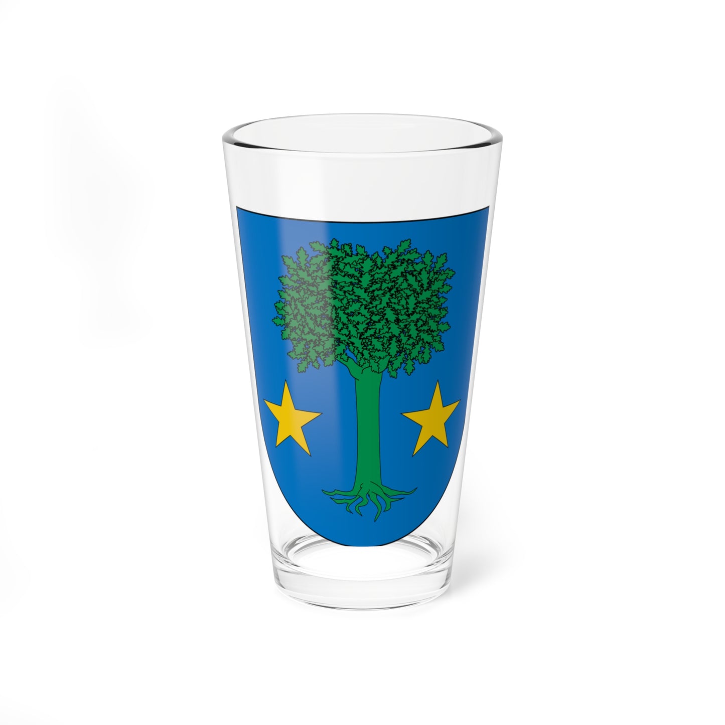 Escudo de Allin (Spain) (Coat of Arms) Pint Glass 16oz