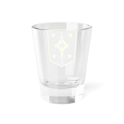 Verre à liqueur de la 4e brigade d'amélioration des manœuvres (armée américaine) 1,5 oz