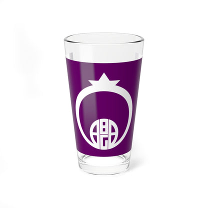 Flag of Osato Miyagi (Japan) Pint Glass 16oz
