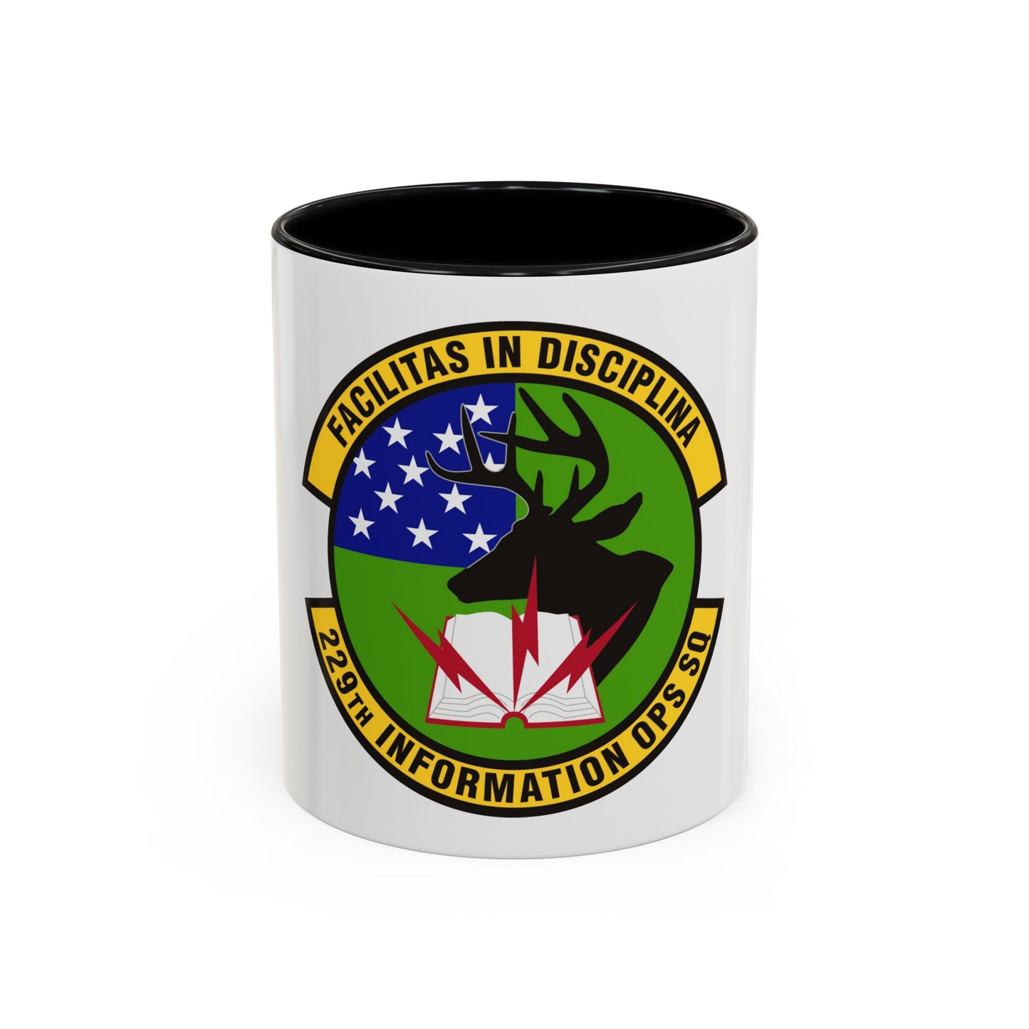 229th Information Operations Squadron (U.S. Air Force) Accent Coffee Mug