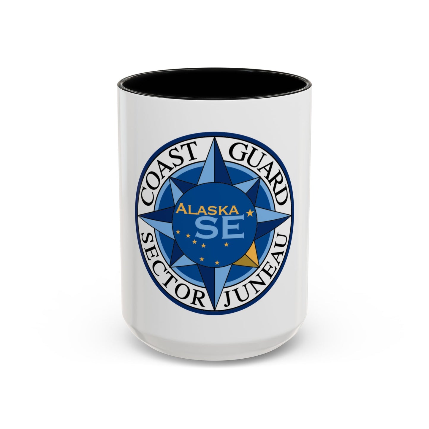 USCG Sector Juneau (U.S. Coast Guard) Accent Coffee Mug
