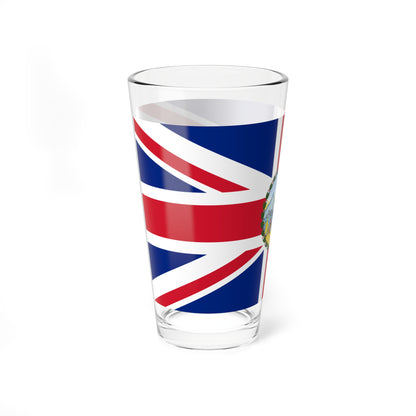 Flag of the Governor of Hong Kong 1955-1959 (China) Pint Glass 16oz