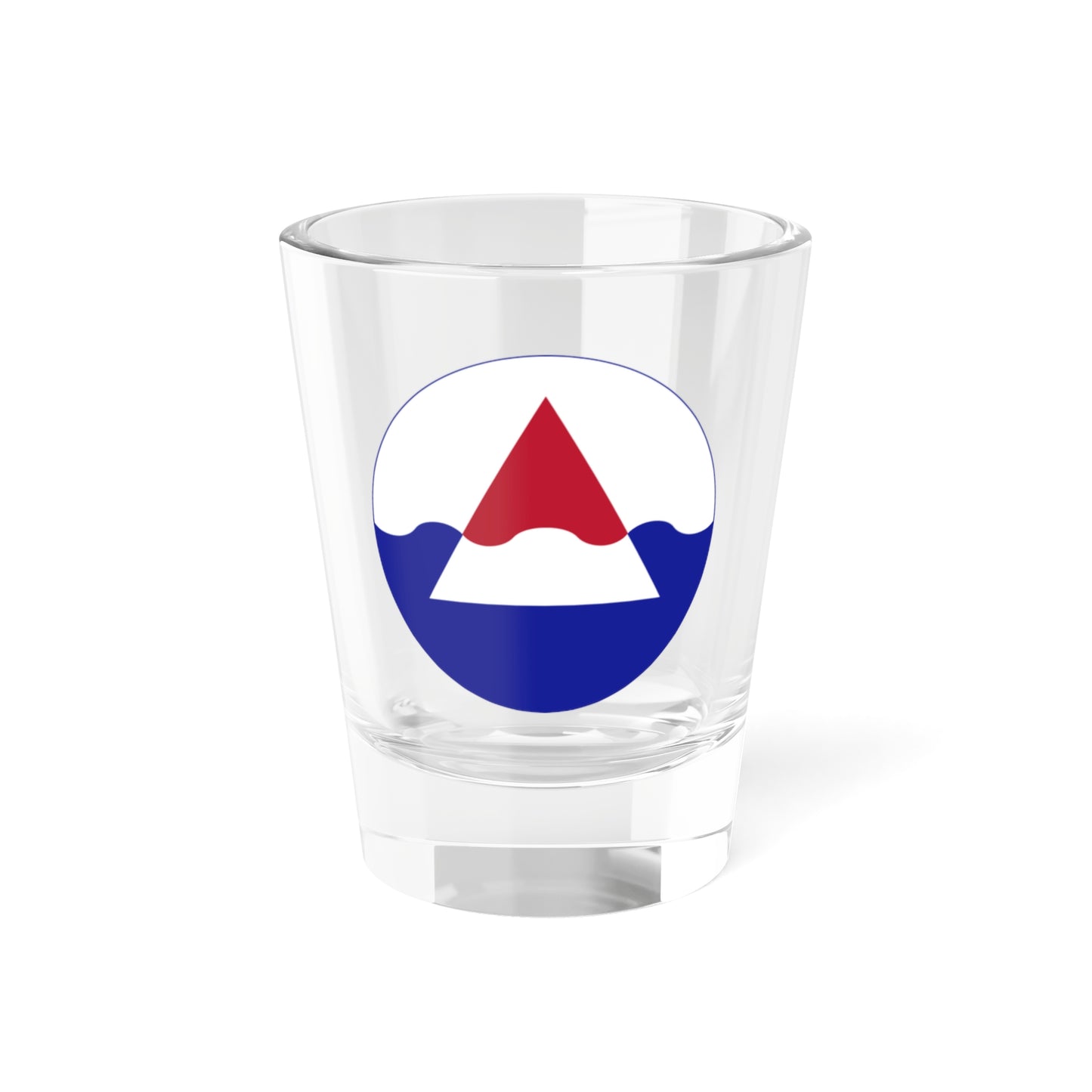 Verre à liqueur USAE Iceland Defense Force (armée américaine) 1,5 oz