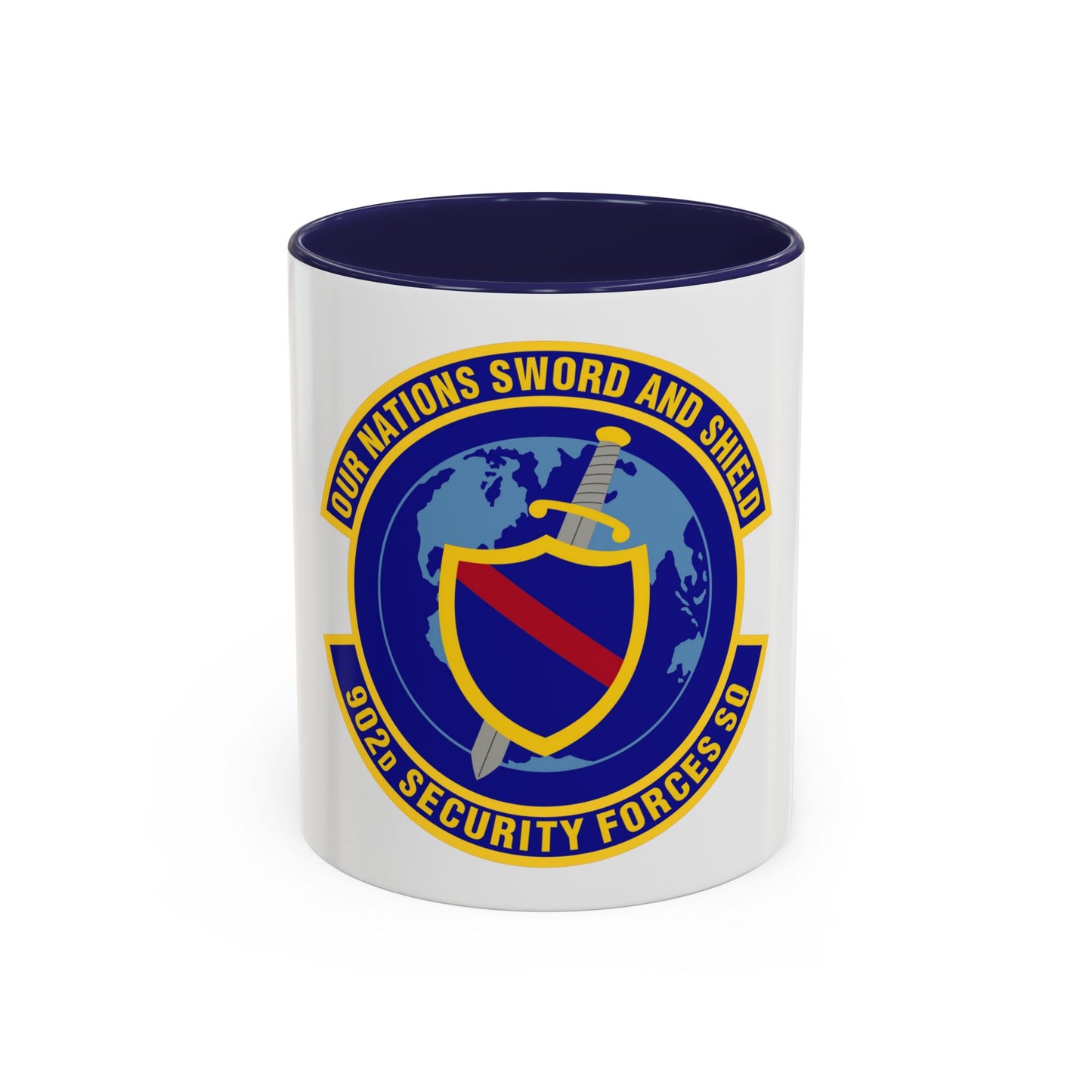 902d Security Forces Squadron (U.S. Air Force) Accent Coffee Mug