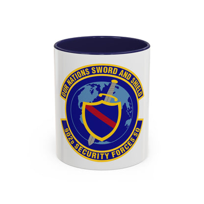 902d Security Forces Squadron (U.S. Air Force) Accent Coffee Mug