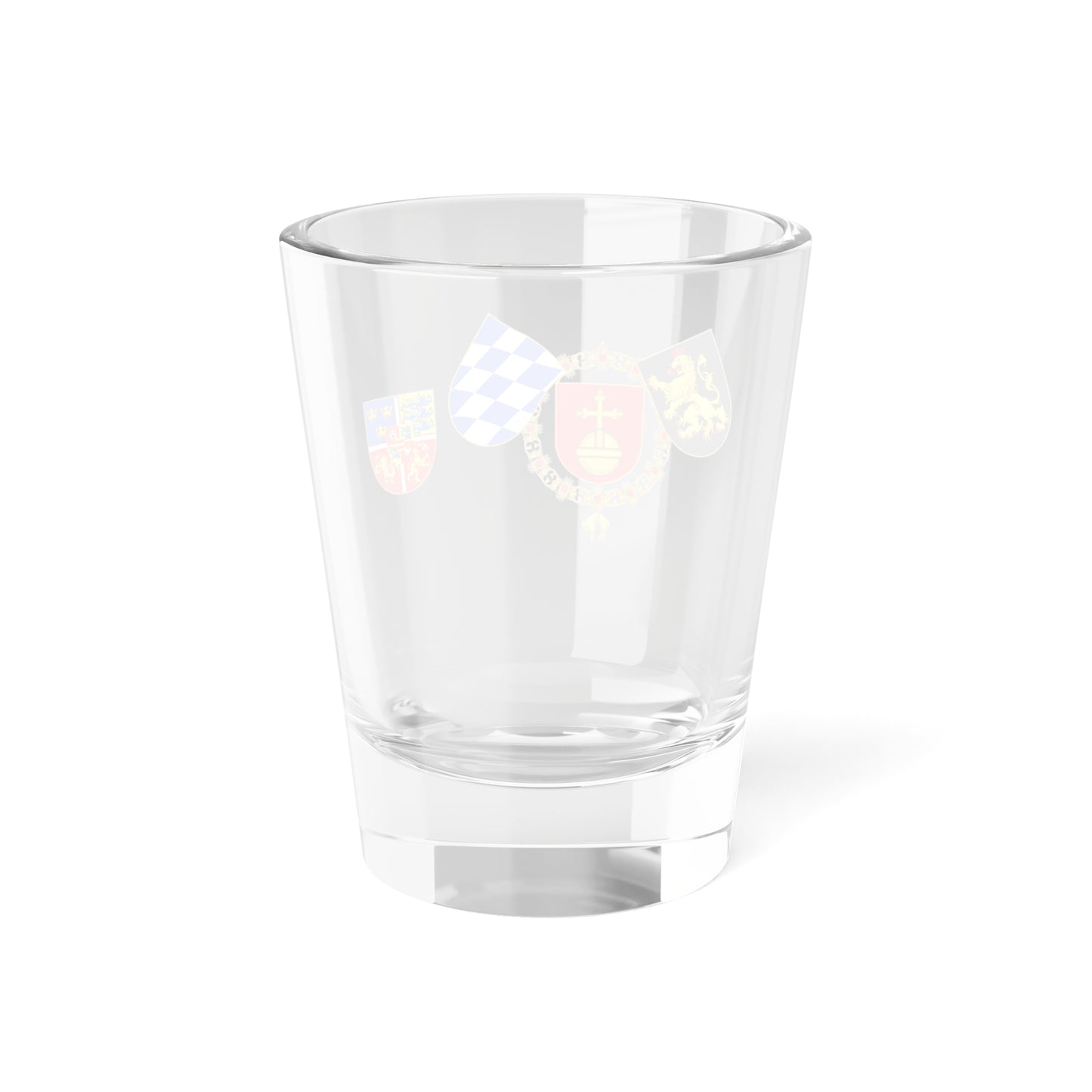 Frédéric II du Palatinat et Dorothee de Danemark Union (Denmark) (Coat of Arms) Shot Glass 1.5oz
